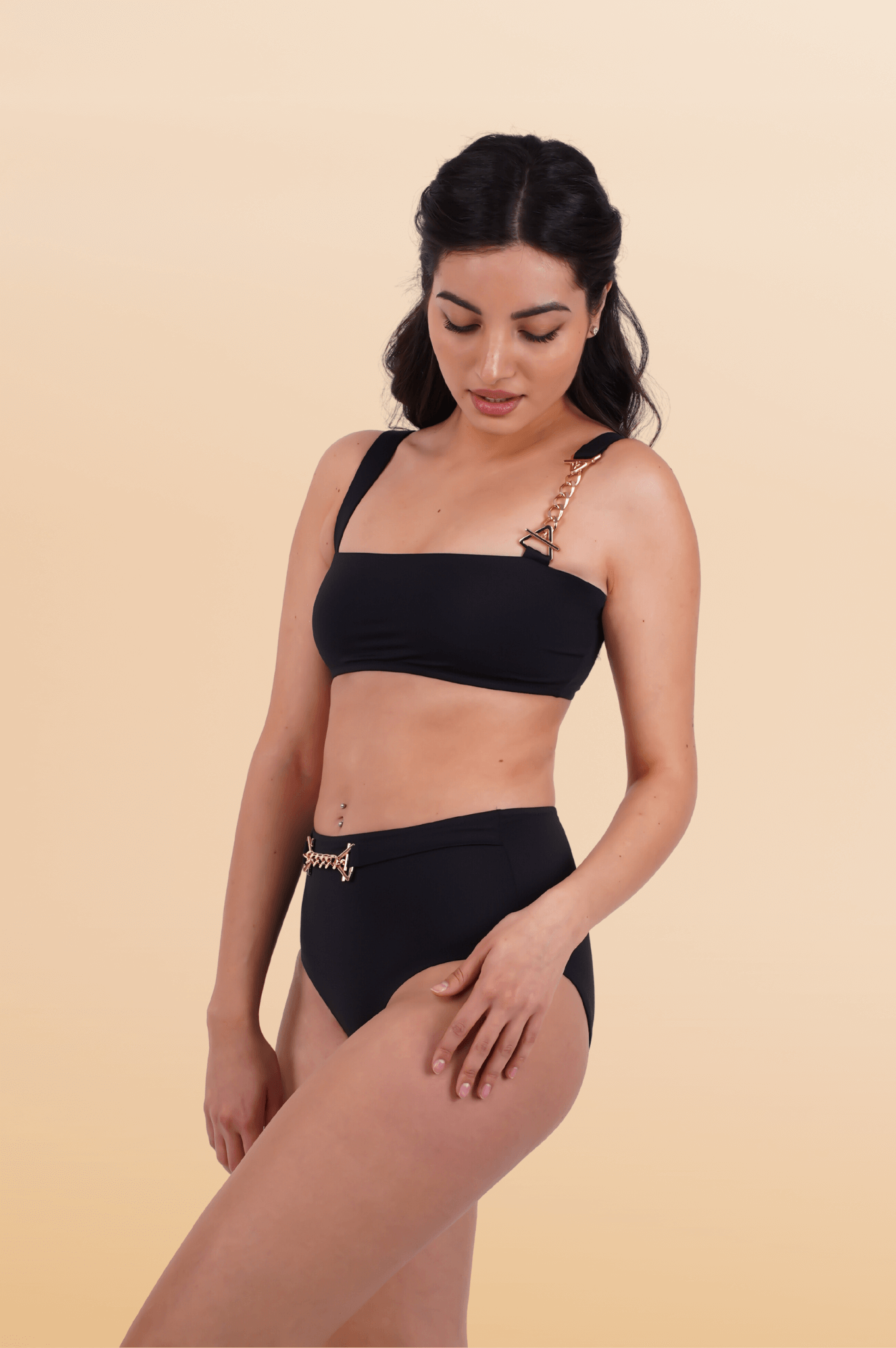 black bikini high wasted buy online