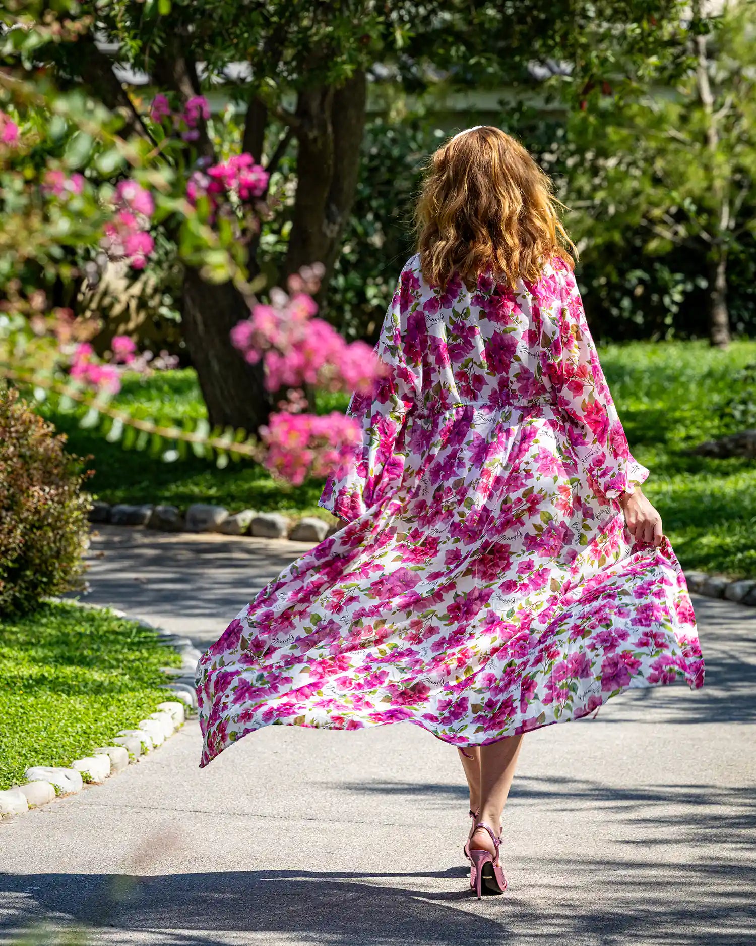 Caftano Bouganvillea Bliss
