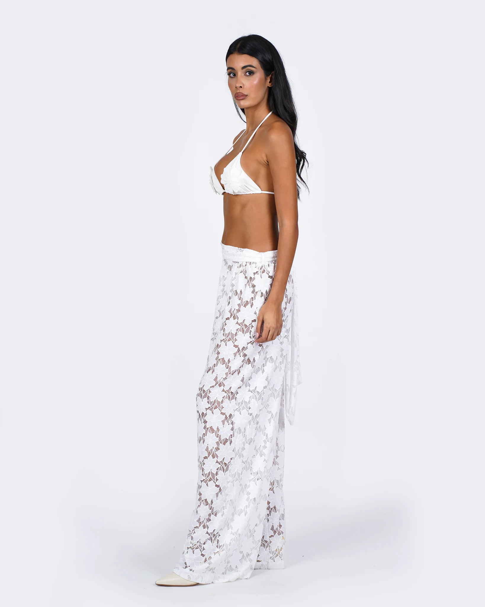 Lucia Trousers White