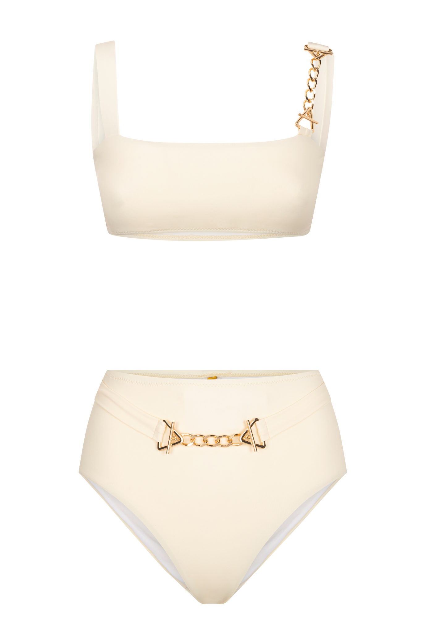 Chain Vanilla Bikini Set