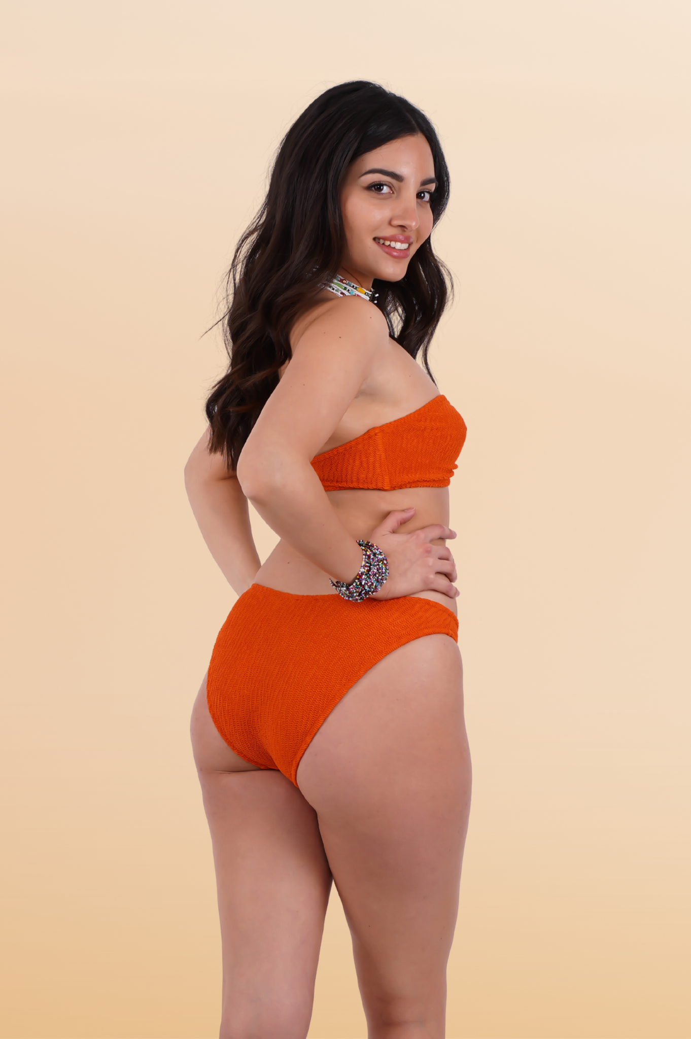 Chantal One Size Orange Bikini