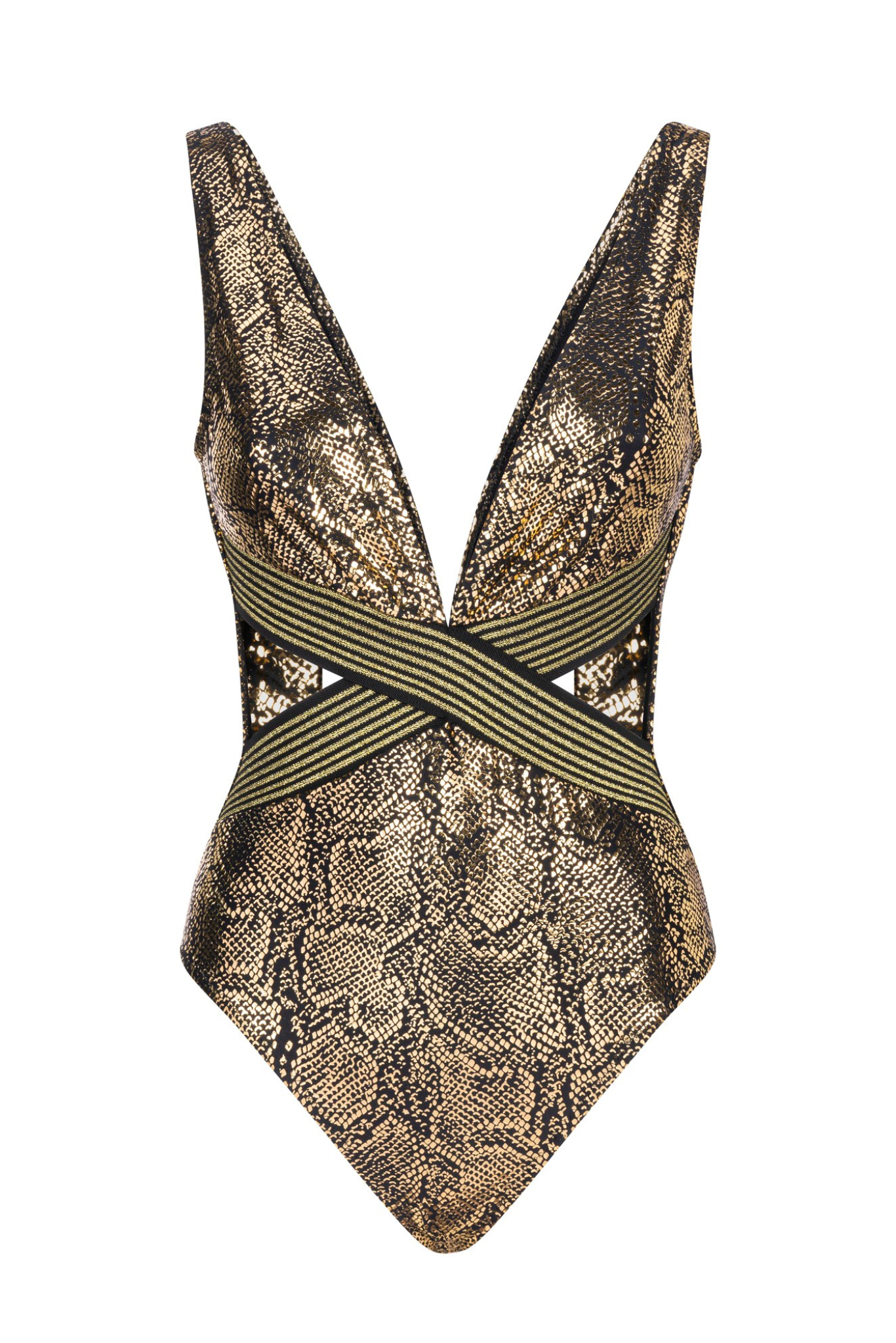 Penelope Golden Swimsuit