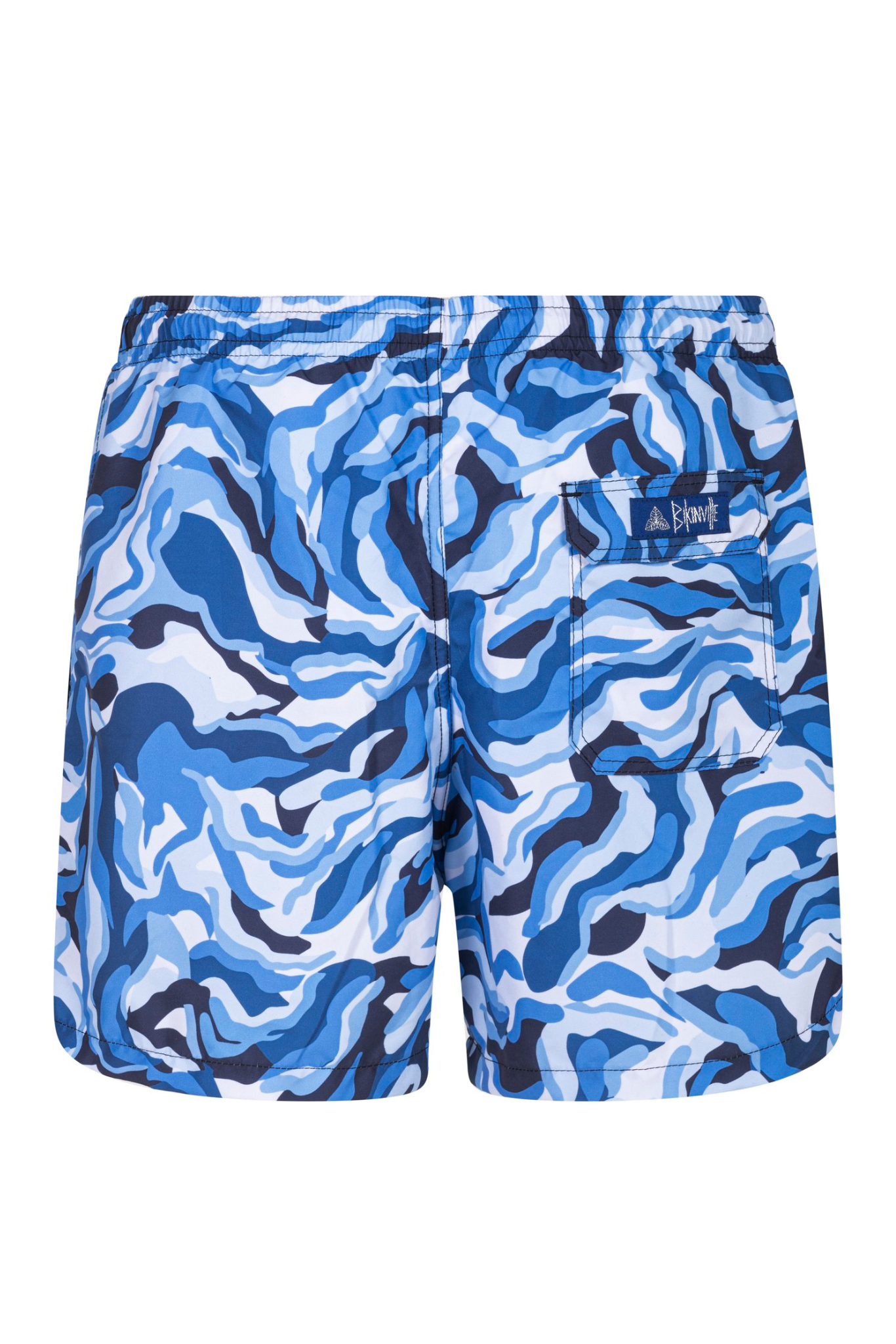 Swim shorts Matteo Blue Camouflage