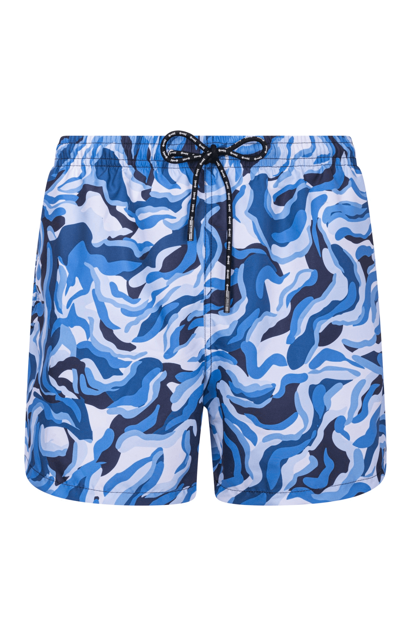 Swim shorts Matteo Blue Camouflage