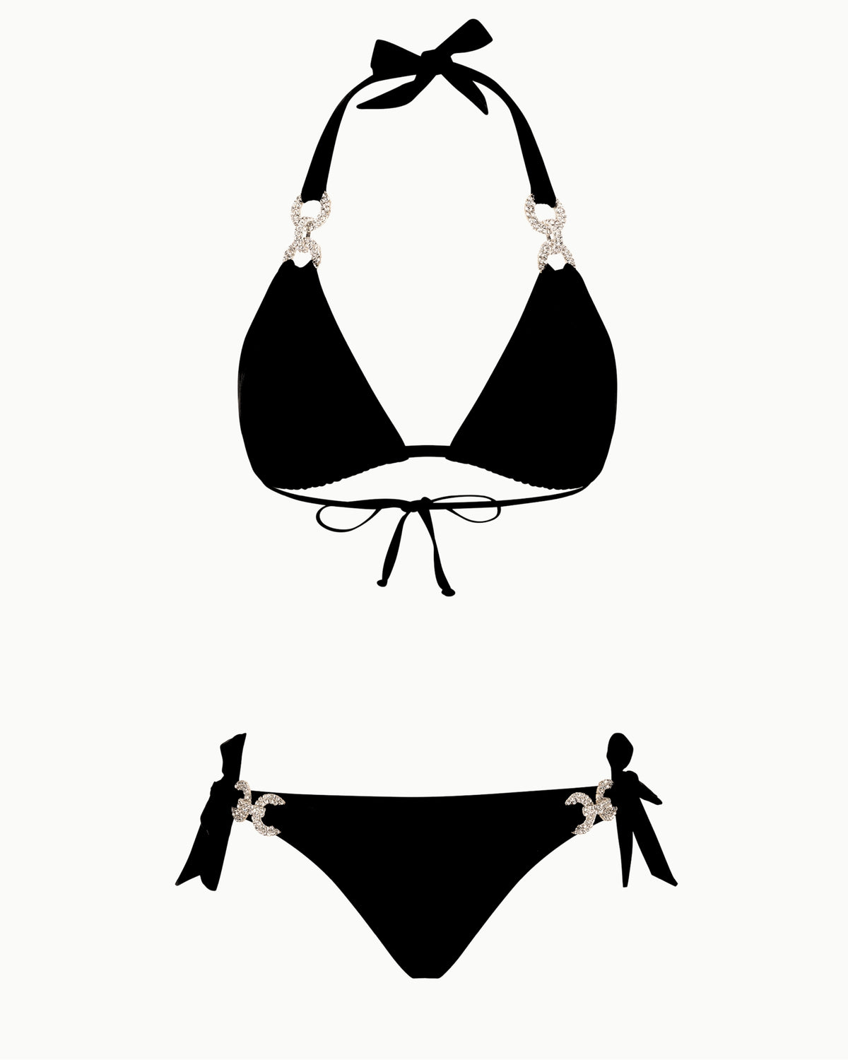 Leonie Black Crystal